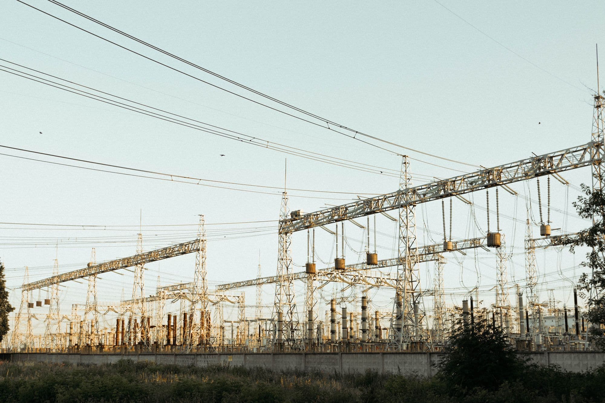 Poste électrique haute tension